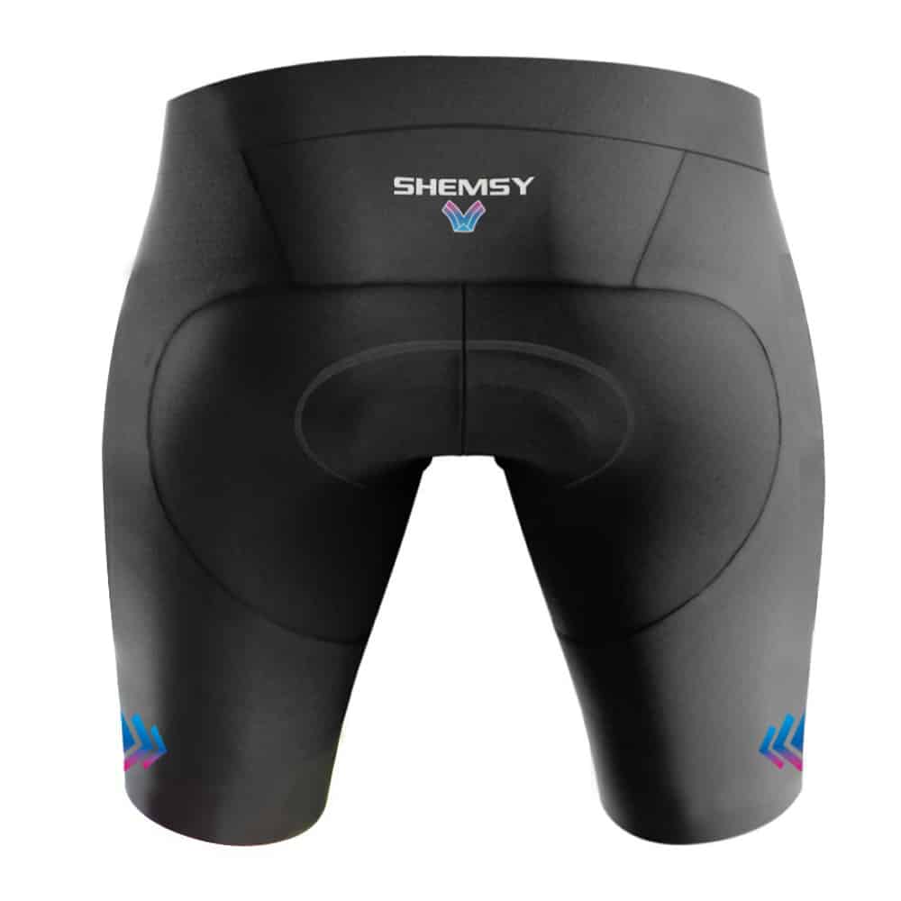 Cuissard cycliste homme sans bretelles ARROW peau gel – Image 2