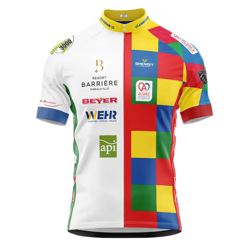 Maillot cycliste Réplica Tour d’Alsace Arlequin TRAD/MC – Image 3