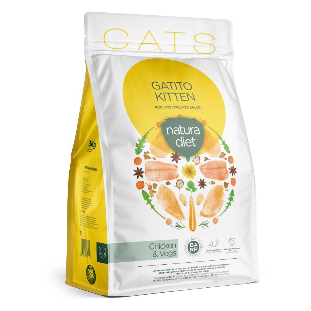 Natura diet CATS Kitten – 3 kg