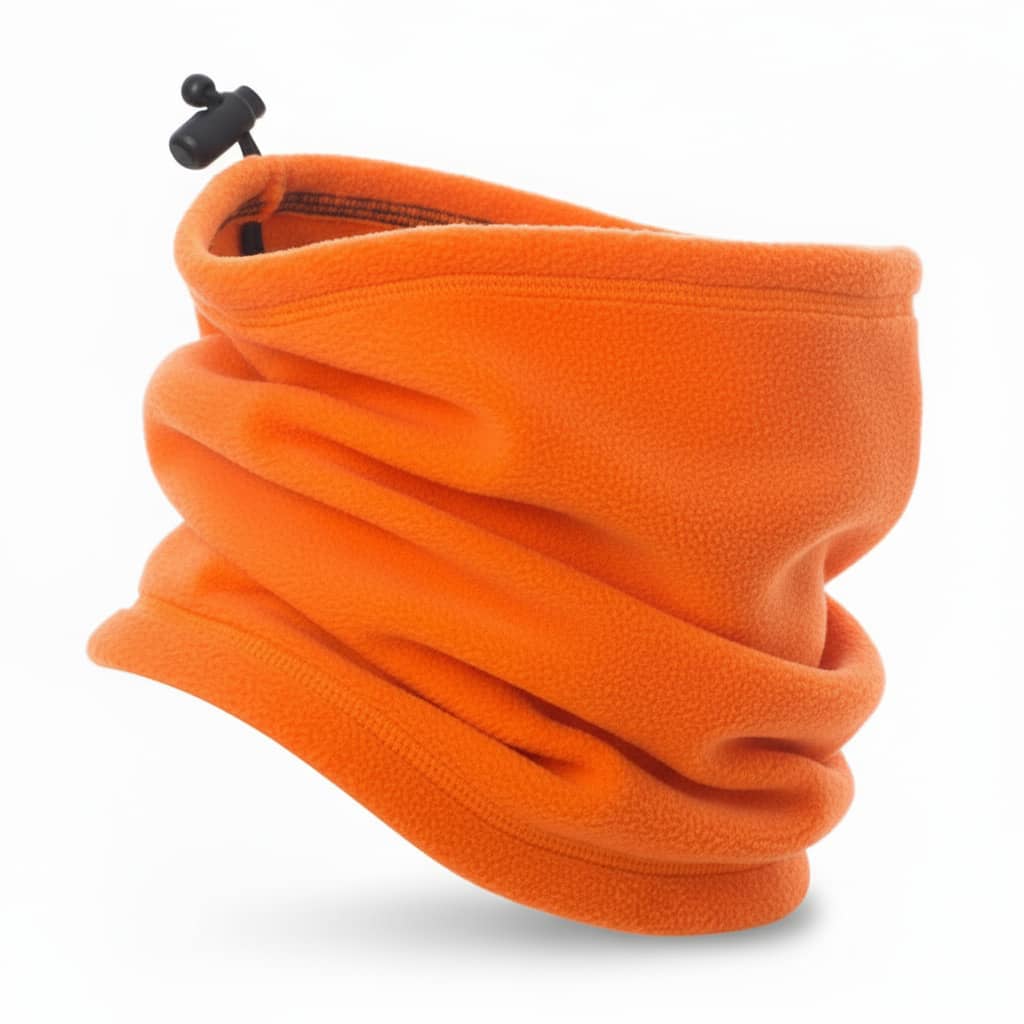 Cache-cou polaire Orange – Image 3