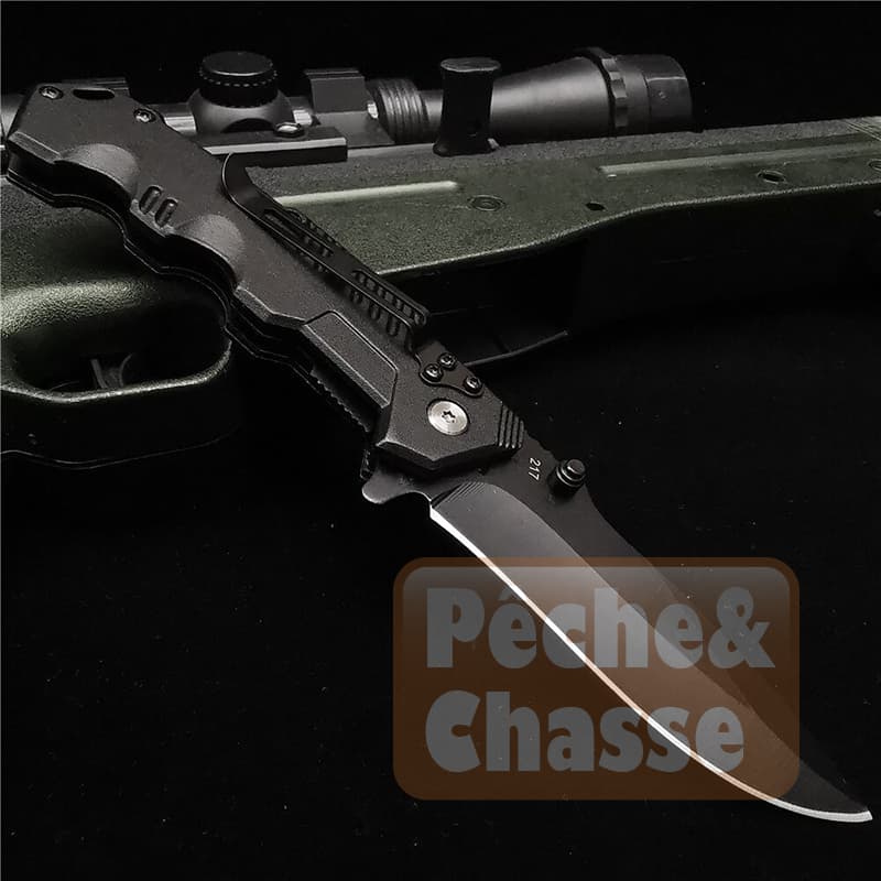 đȘ L’Intrepid Edge: Couteau de Poche Pliant Tactique Haut de Gamme – Meilleur choix pour l’Aventure et la Survie